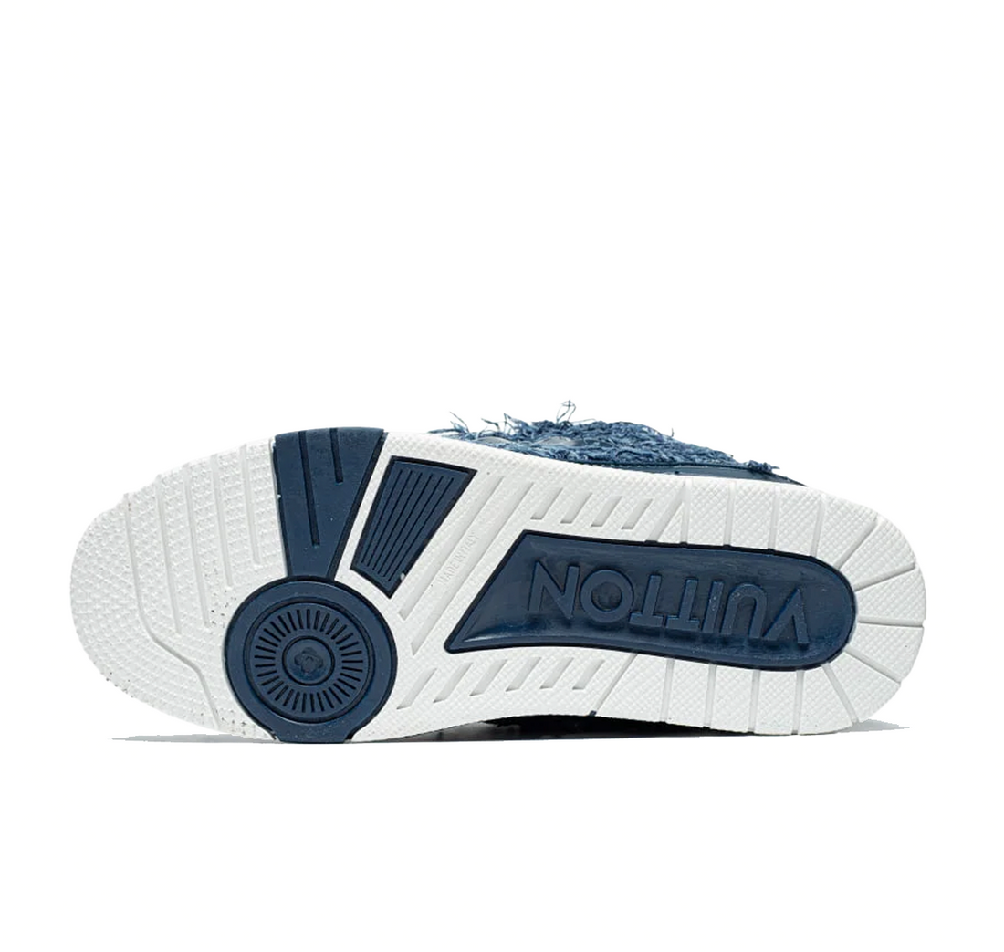 Louis Vuitton LV Skate Sneaker “Blue Monogram Denim”