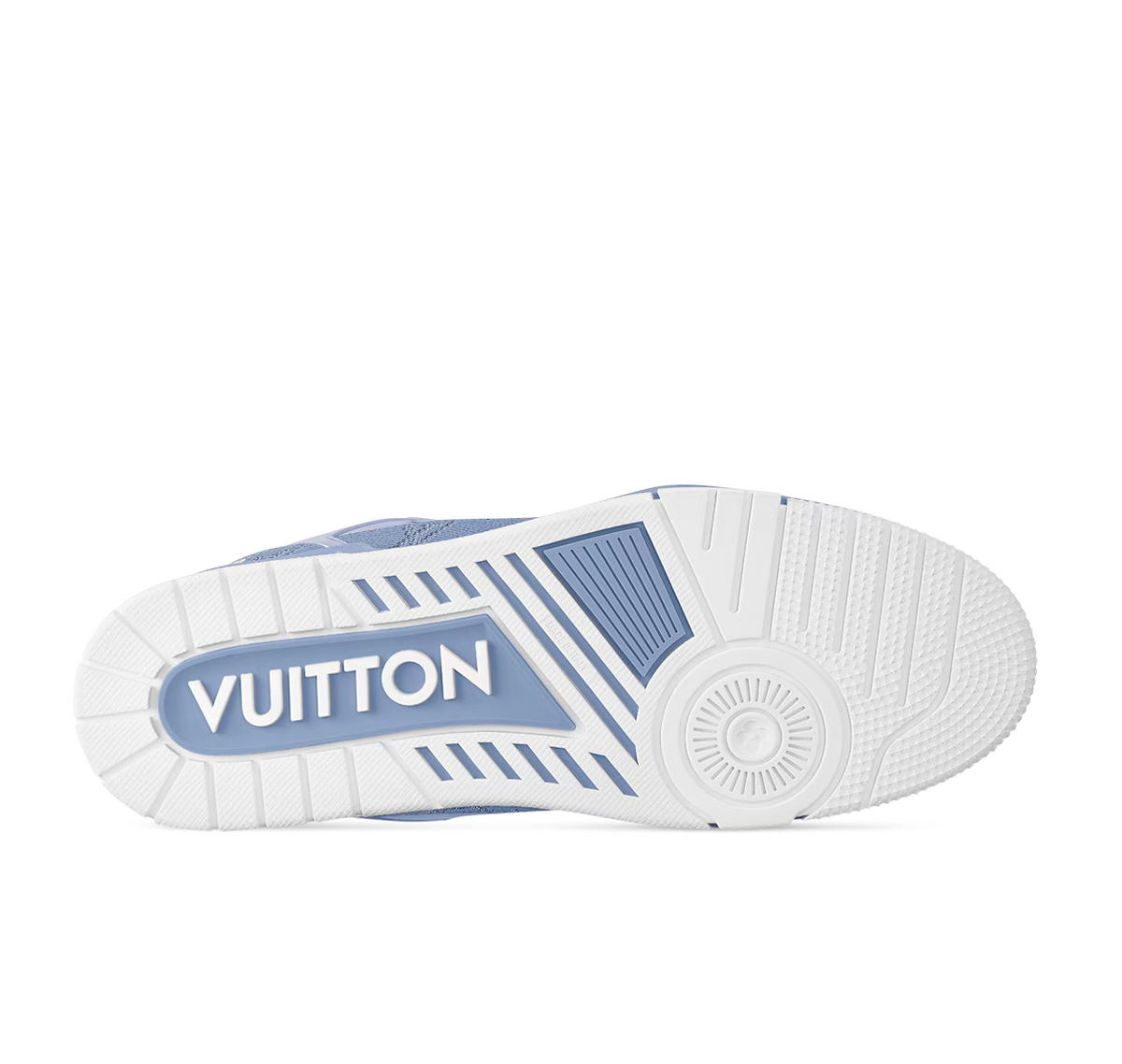 Louis Vuitton LV Trainer Sneaker “Blue Monogram Nubuck”