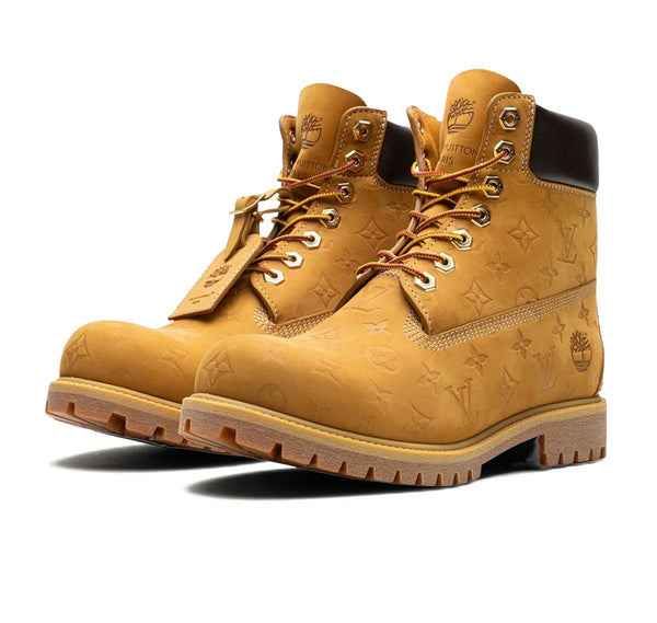 Louis Vuitton x Timberland 6-In Ankle Boot “Wheat Monogram” - vista alterna