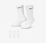 Medias Nike Blanca Larga Pack x3