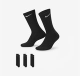 Medias Nike Negra Larga Pack x3