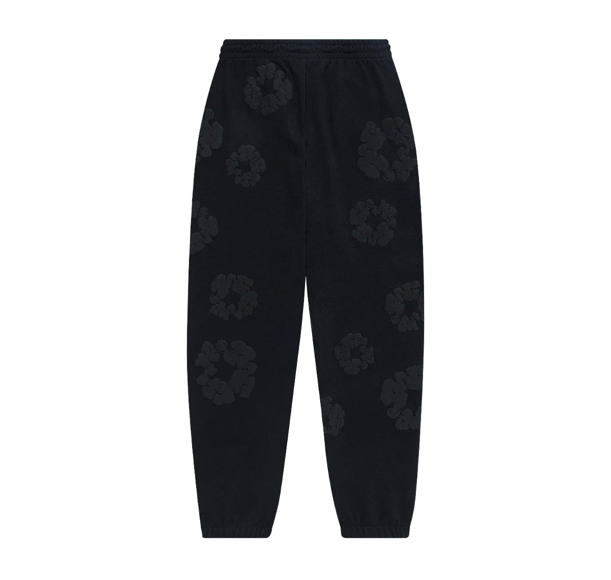 Denim Tears Mono Cotton Wreath Sweatpants Black