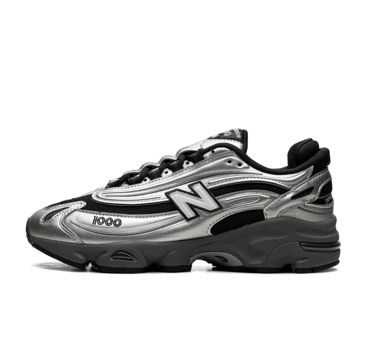 New Balance 1000 Black Silver Metallic