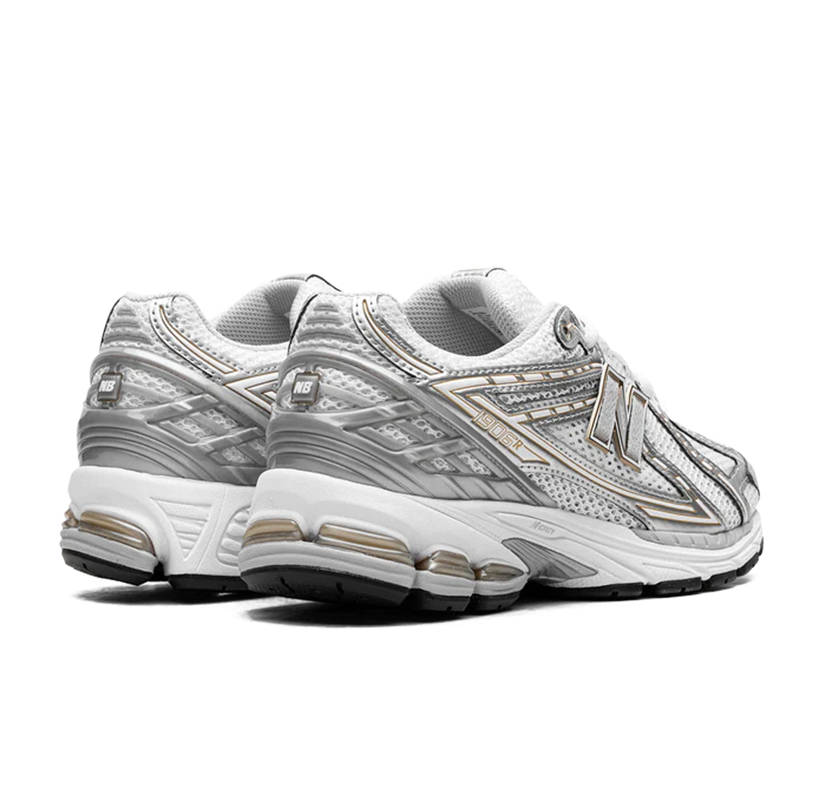 New Balance 1906R White Rain Cloud Silver Metallic