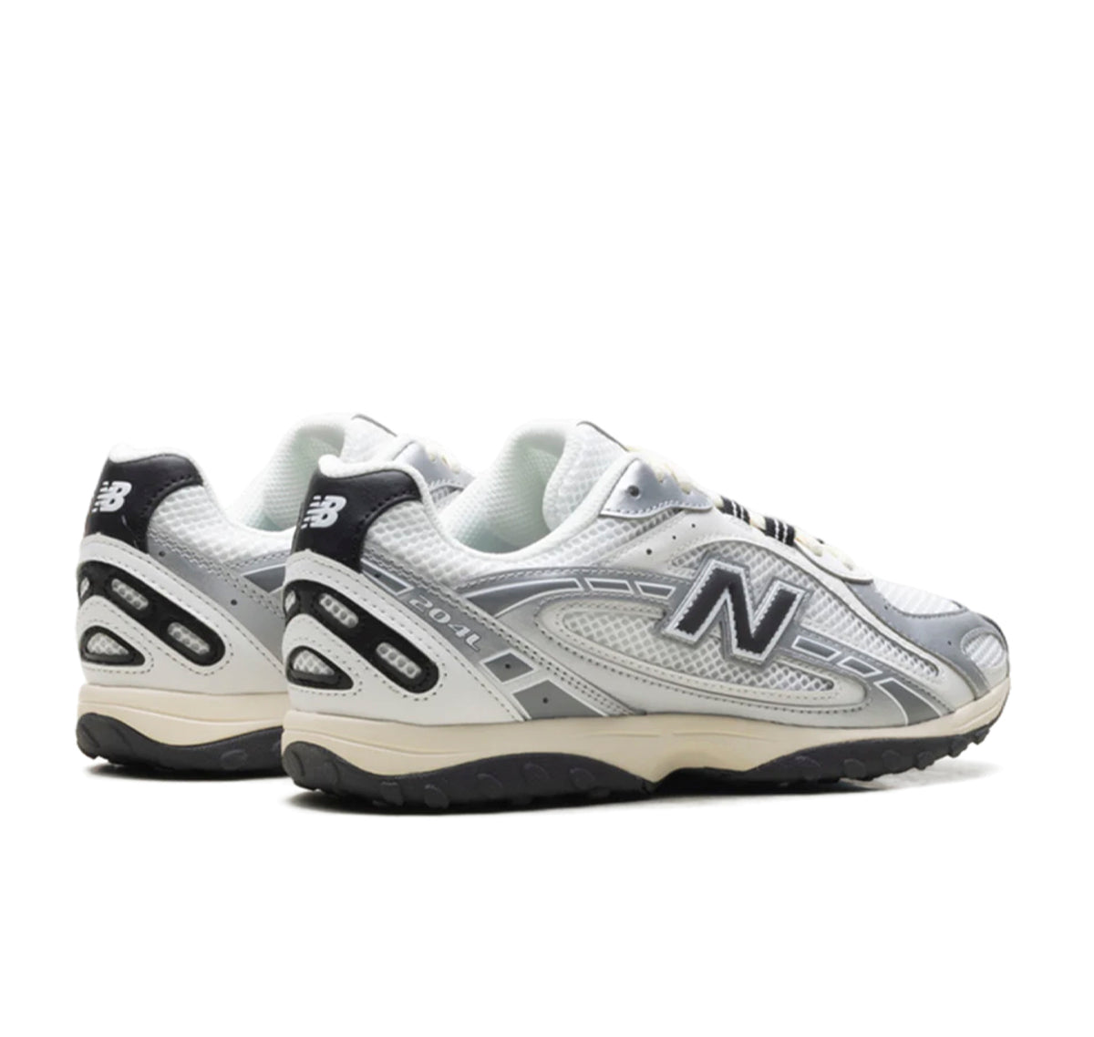 New Balance 204L "Silver Metallic Black"