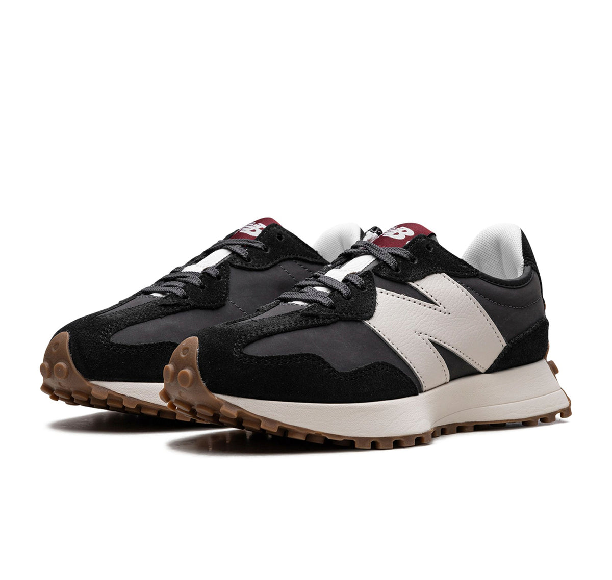 New Balance 327 "Black White Gum"