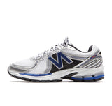New Balance 860v2 White Team Royal Silver