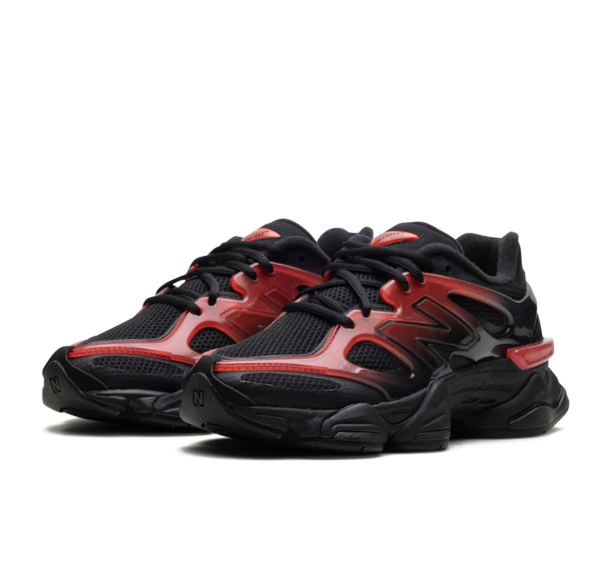 New Balance 9060 Black Red Gradient