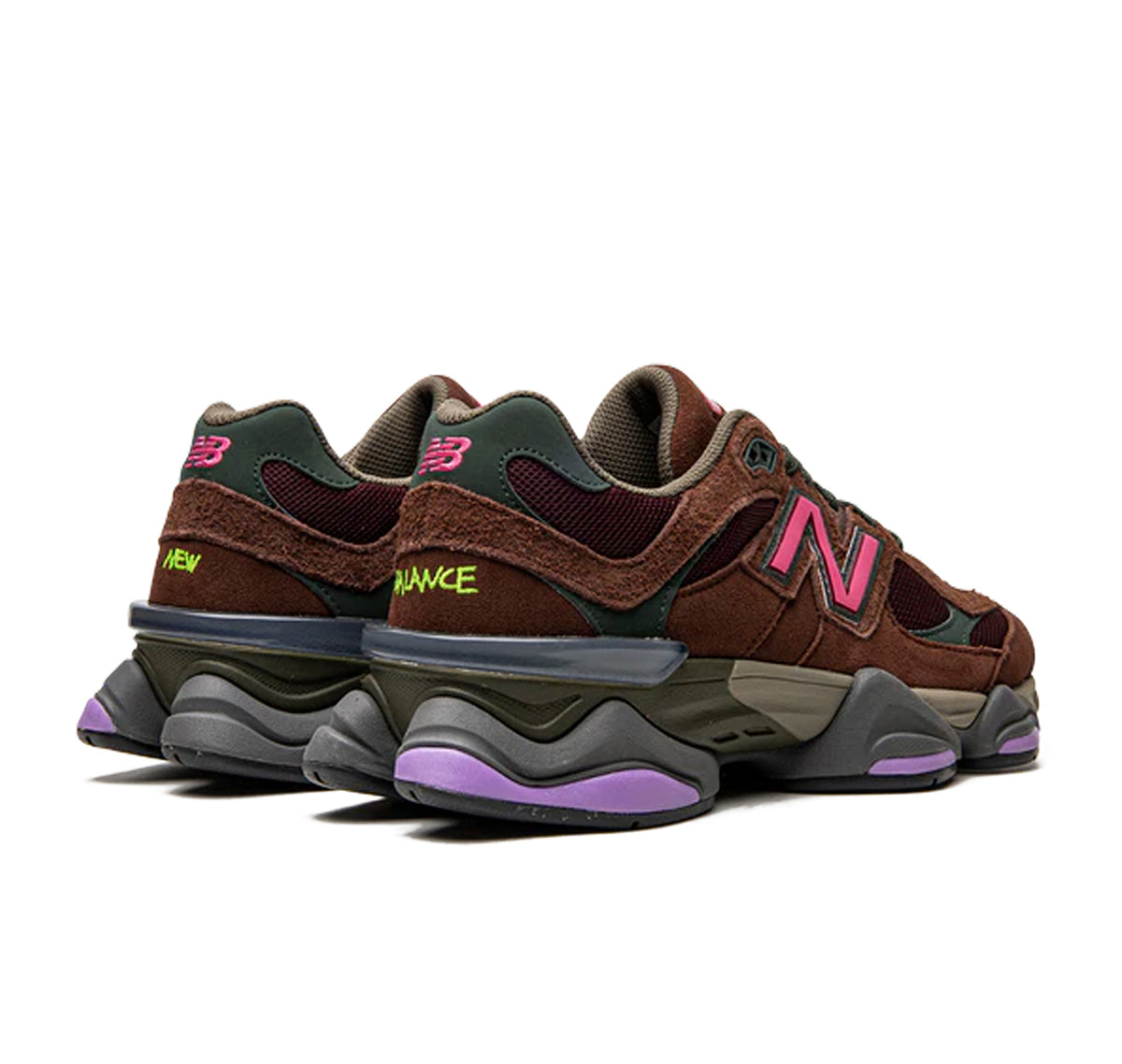 New Balance 9060 Rich Oak Burgundy