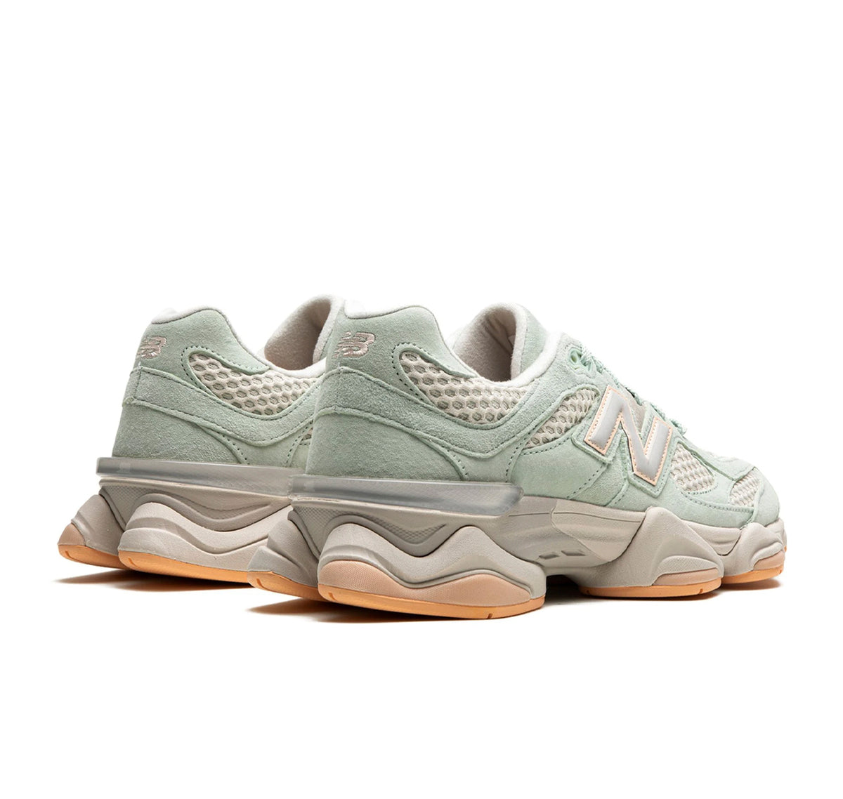 New Balance 9060 The Whitaker Group Missing Pieces Silver Moss Green