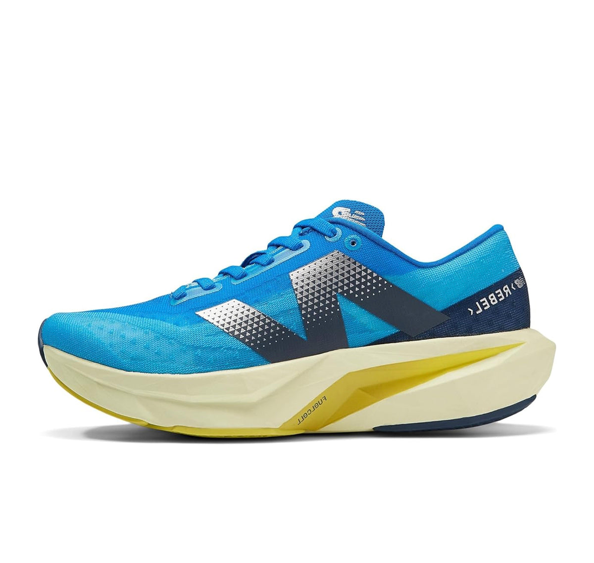New Balance FuelCell Rebel v4 "Spice Blue Limelight"