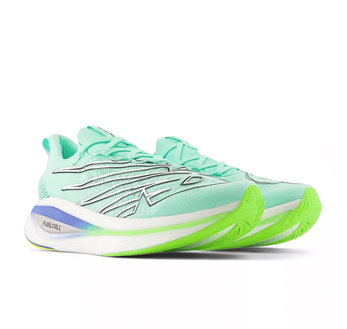 New Balance FuelCell SC Elite V3 Bright Mint Pixel Green