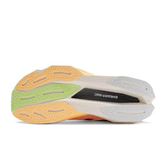 New Balance FuelCell SuperComp Elite v4 White Bleached Lime Glo Hot Mango