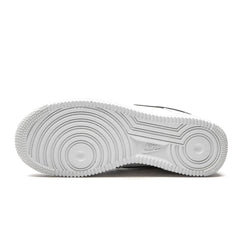 Nike Air Force 1 Low 07 Essential White Black Gold Mini Swoosh