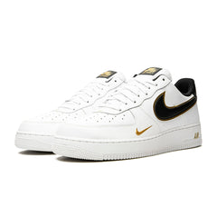 Nike Air Force 1 Low '07 LV8 "Double Swoosh White Metallic Gold"