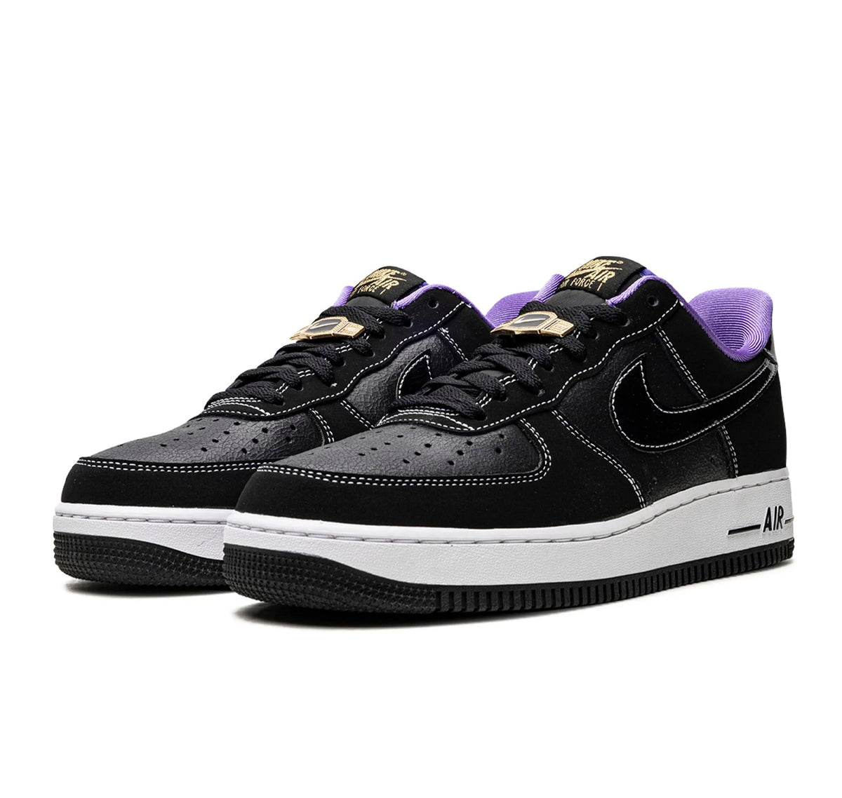 Nike Air Force 1 Low '07 LV8 "World Champ Black Purple"