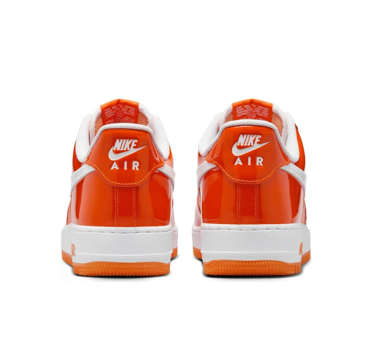 Nike Air Force 1 Low '07 "Orange White Patent"