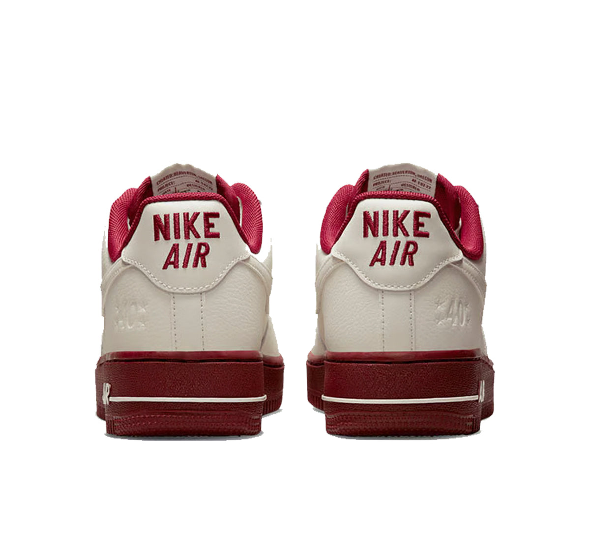 Nike Air Force 1 Low '07 SE 40th Anniversary Edition Sail Team Red