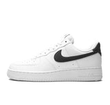 Nike Air Force 1 Low '07 "White Black Pebbled Leather"