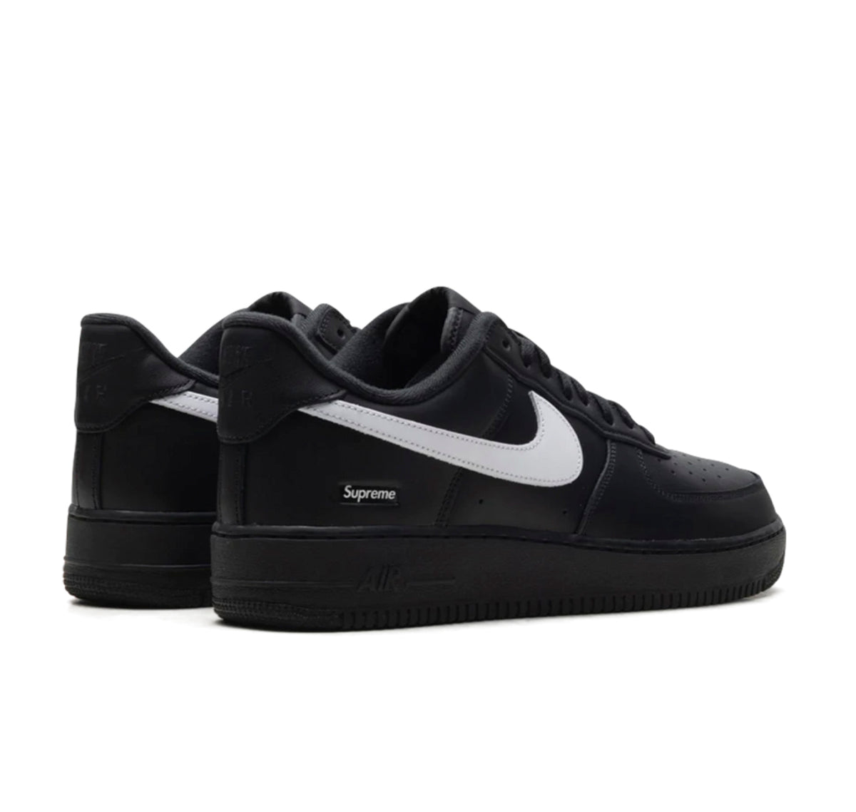Nike Air Force 1 Low "Supreme Black White"