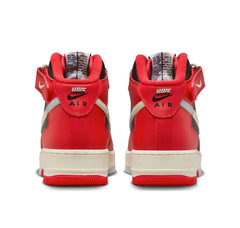 Nike Air Force 1 Mid LV8 "Split Black Red"