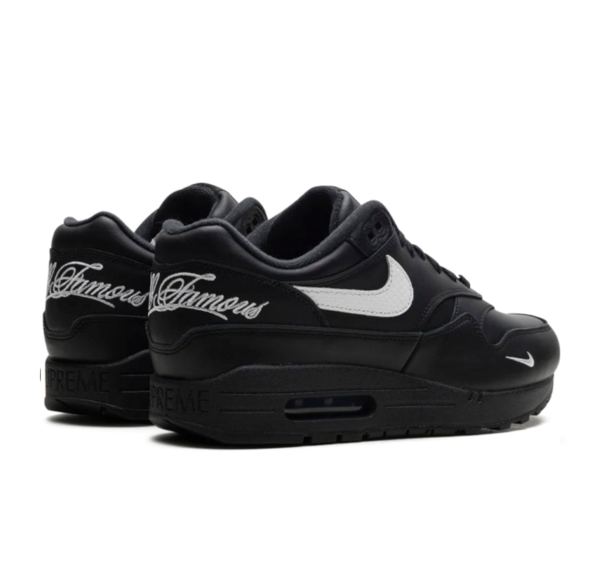 Nike Air Max 1 '87 SP Supreme Black White