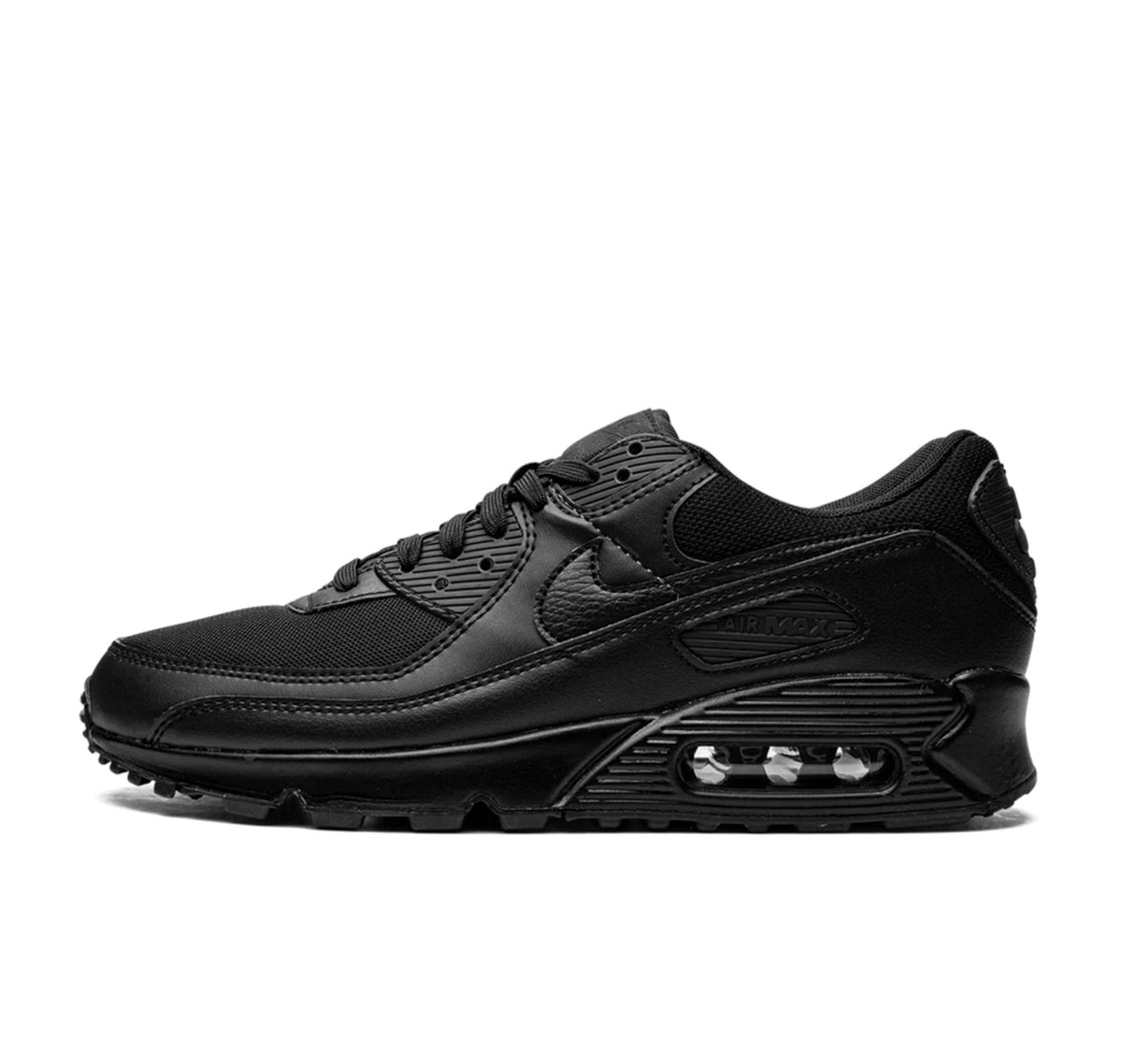 Nike Air Max 90 Leather Triple Black