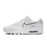 Nike Air Max 90 White Black Outlined Swoosh