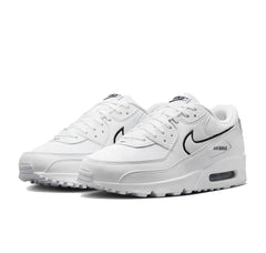 Nike Air Max 90 White Black Outlined Swoosh