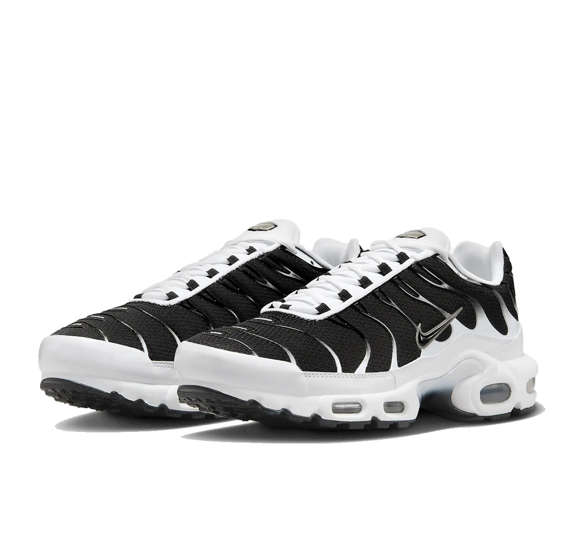 Nike Air Max Plus TN White Black Metallic Pewter