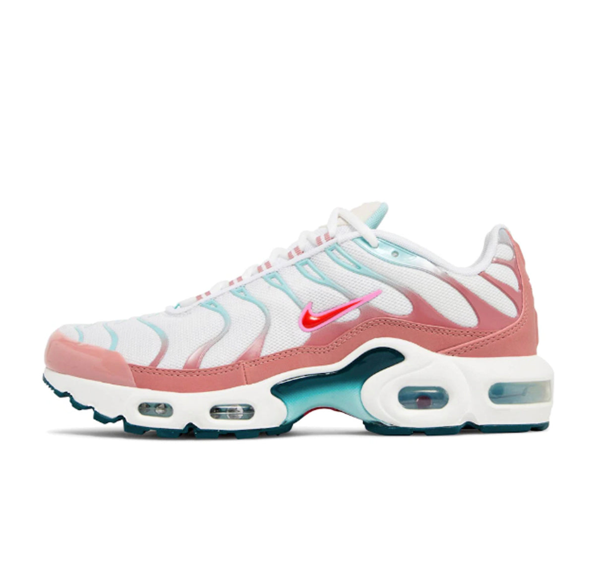 Nike Air Max Plus TN White Red Stardust Jade Ice Siren Red