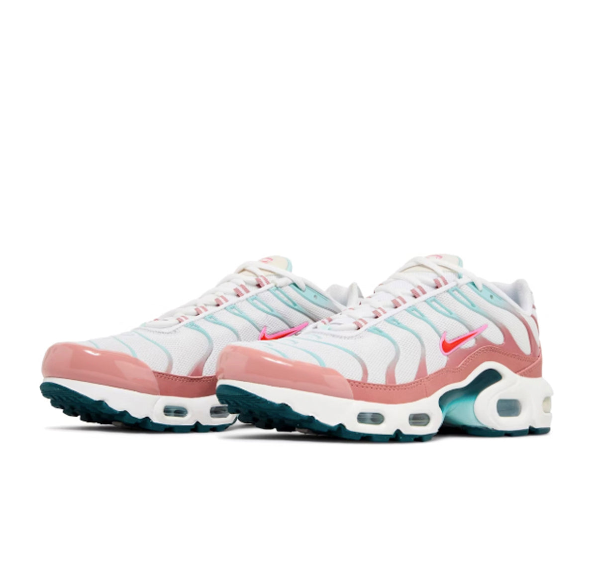 Nike Air Max Plus TN White Red Stardust Jade Ice Siren Red