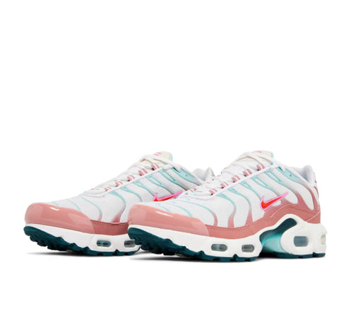 Nike Air Max Plus TN White Red Stardust Jade Ice Siren Red