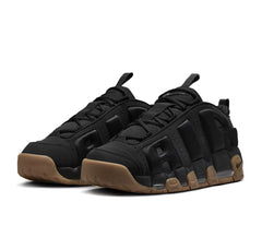 Nike Air More Uptempo Low Black Gum