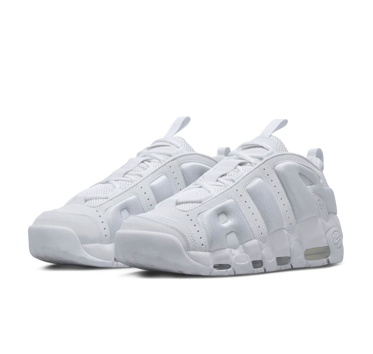Nike Air More Uptempo Low Triple White