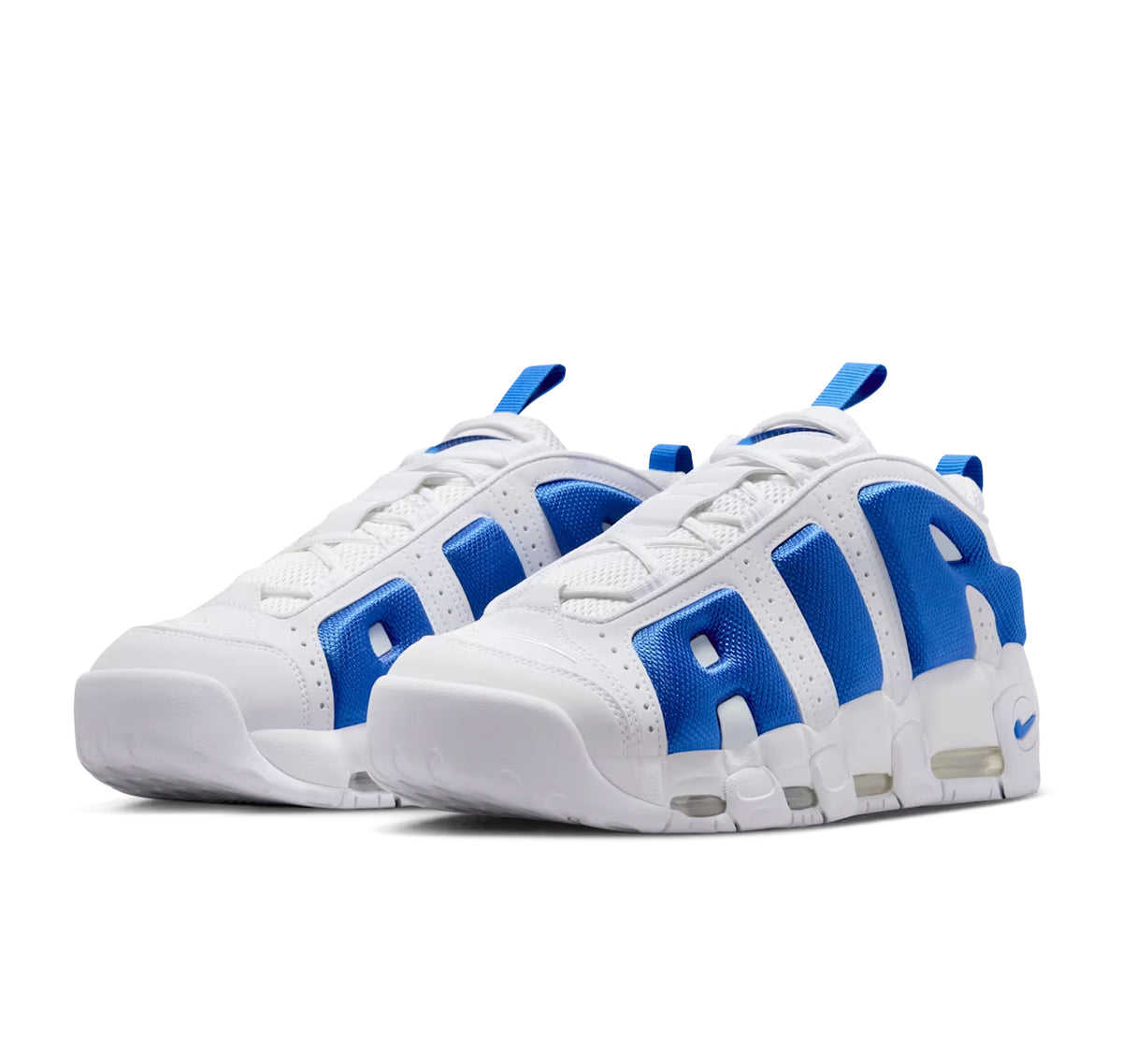 Nike Air More Uptempo Low White Hyper Royal