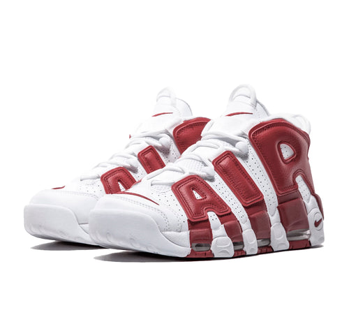 Nike Air More Uptempo White Red