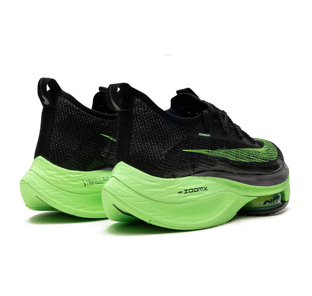 Nike Air Zoom Alphafly Next% "Black Electric Green"