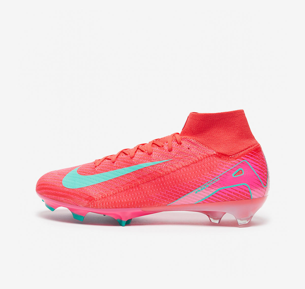 Nike Air Zoom Mercurial Superfly X Elite FG – Bright Crimson/Green