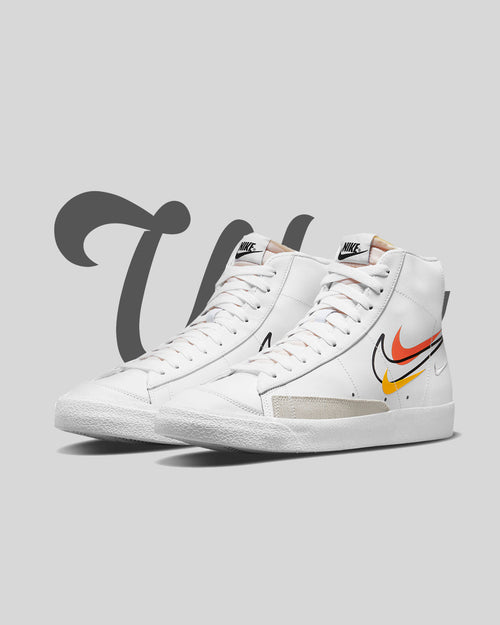 Nike Blazer Mid 77 Multi-Swoosh White