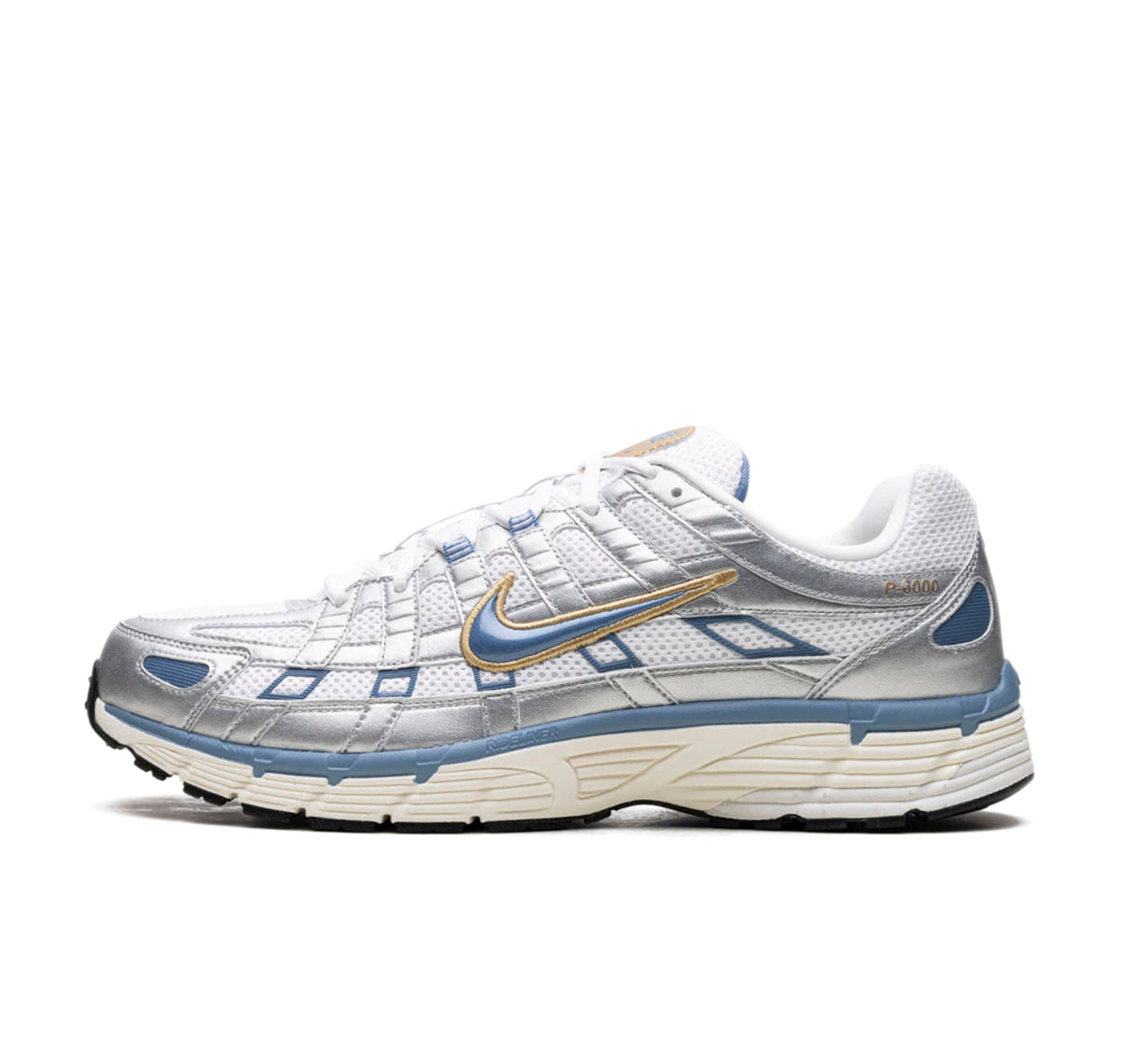 Nike P-6000 "Metallic Silver Aegean Storm"