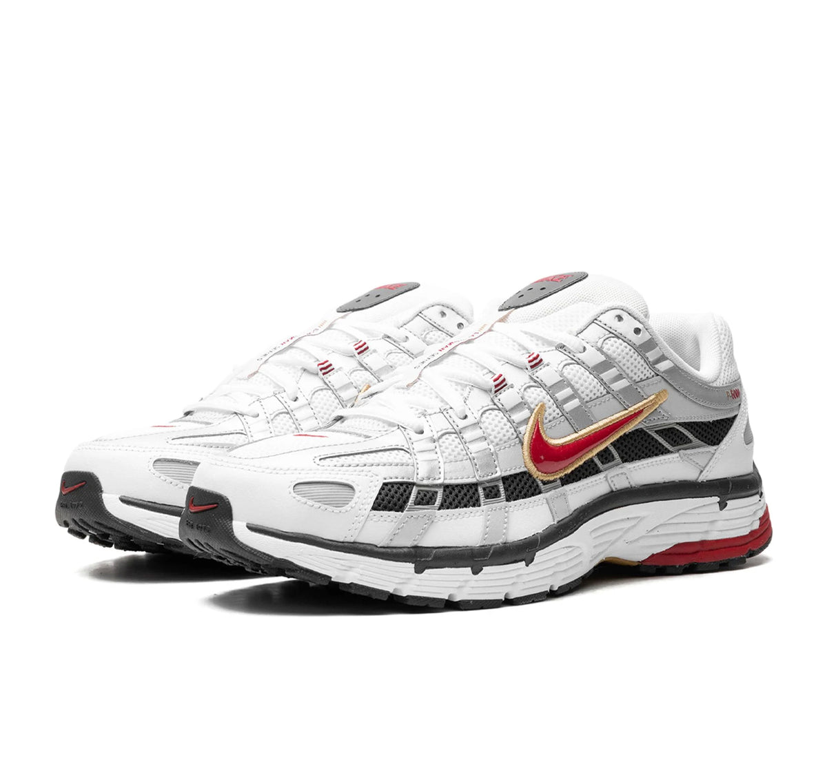 Nike P-6000 Platinum Varsity Red