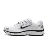 Nike P-6000 White Metallic Silver Black