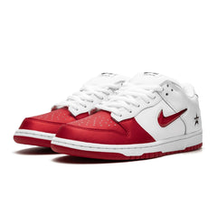 Nike SB Dunk Low "Supreme Jewel Swoosh Red"