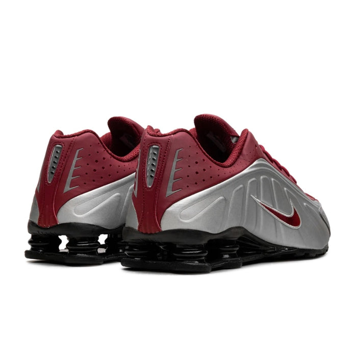Nike Shox "R4 Metallic Silver Black Crimson"