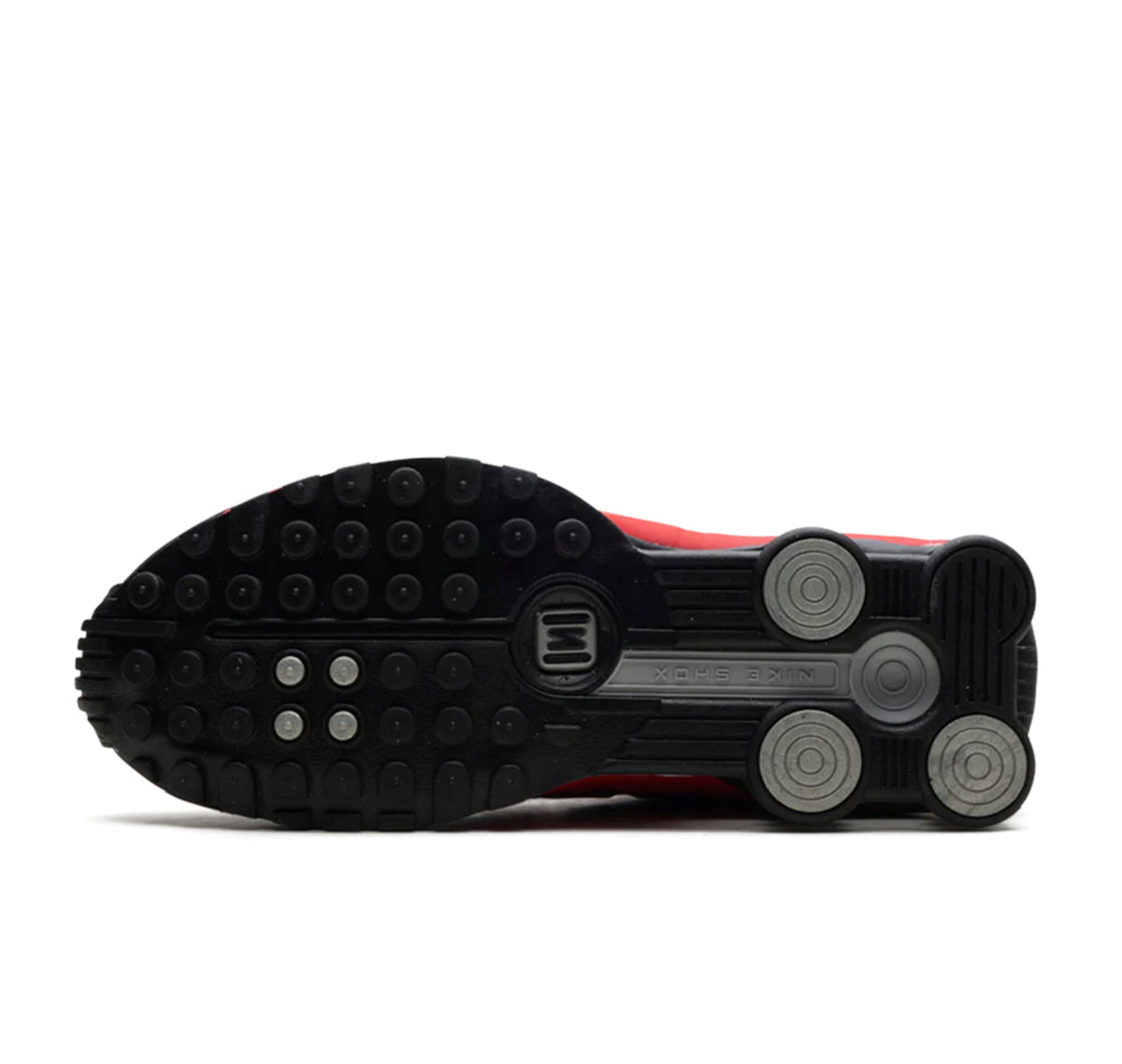 Nike Shox R4 "University Red Black Metallic Silver"