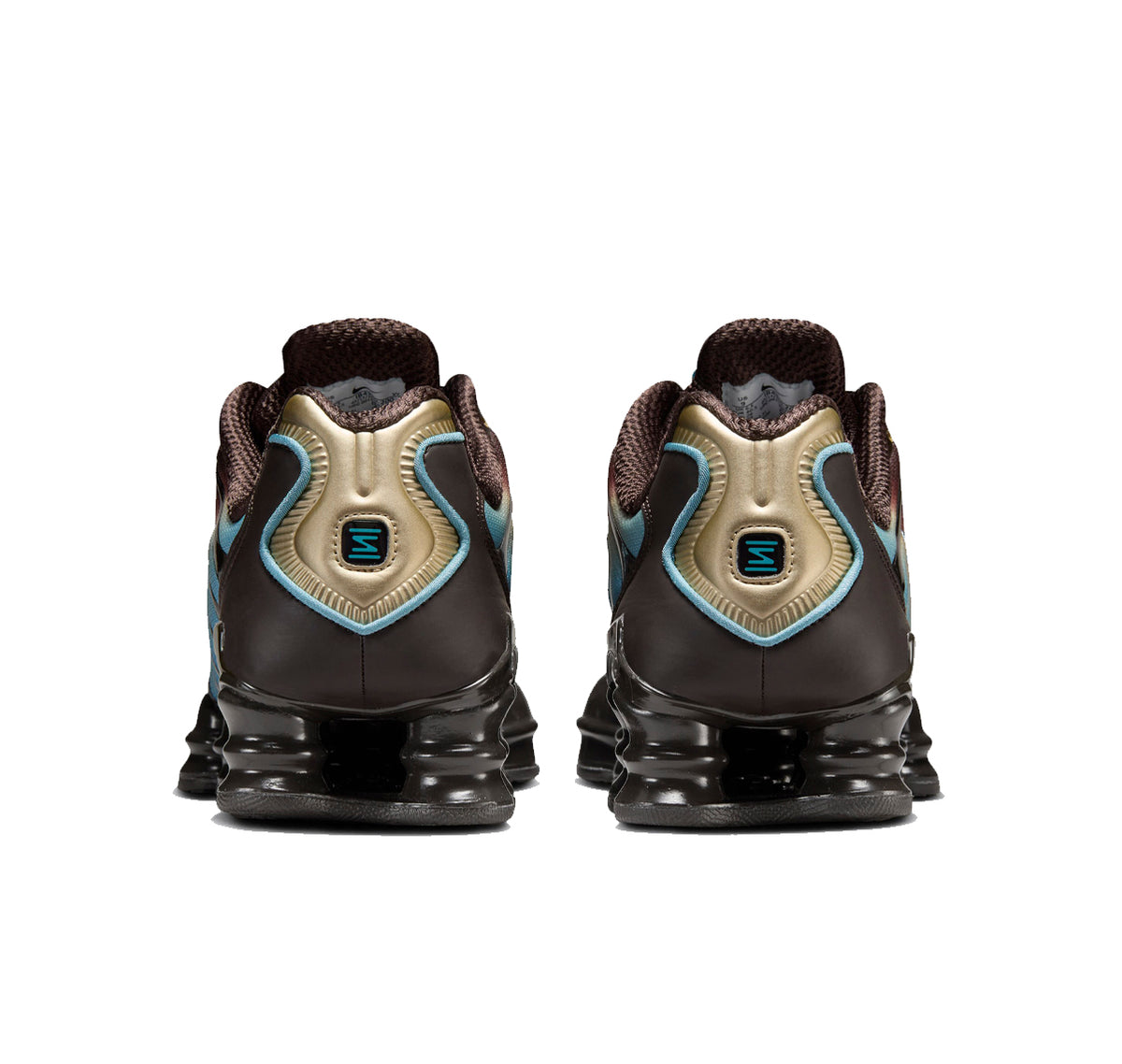 Nike Shox TL Velvet Brown Denim Turquoise