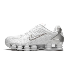 Nike Shox TL White Metallic Silver Max Orange