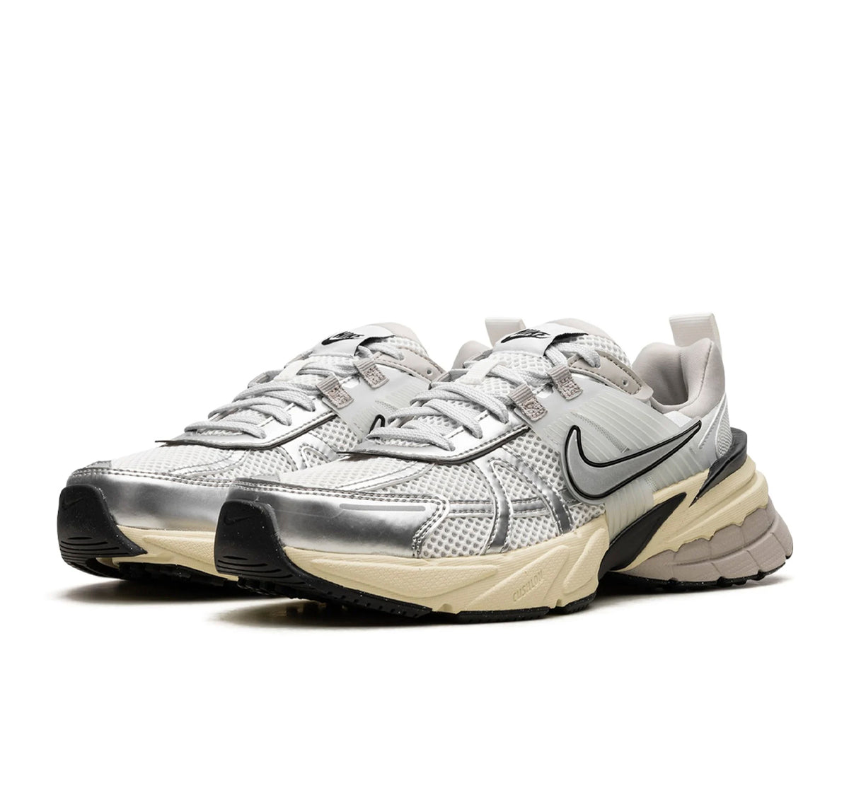 Nike V2K Run "Summit White Metallic Silver"