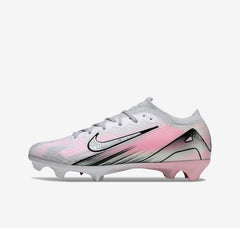 Nike Air Zoom Mercurial Superfly 9 Elite FG – White/Grey-Pink